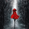 Красная Шапочка в темном лесу