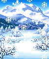 Снег в горах