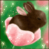 Кролик в цветке